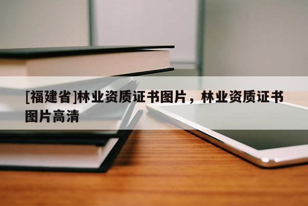 [福建省]林業(yè)資質(zhì)證書圖片，林業(yè)資質(zhì)證書圖片高清